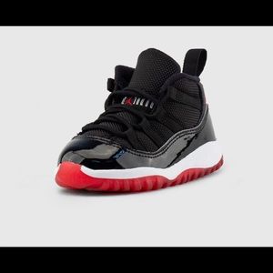 Jordan 11 Retro "Bred" Toddler Kids' Shoe